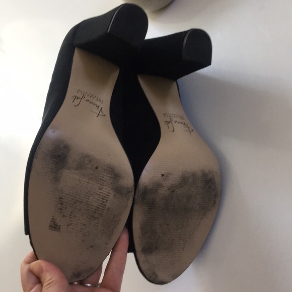 Franco Sarto | textured grand fabric heel black - Picture 6 of 8